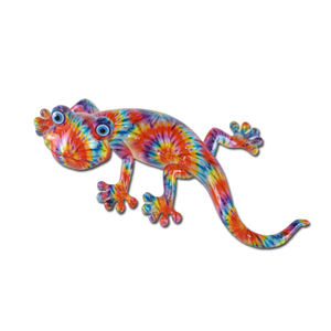 Fábrica al por mayor personalizado diferentes tamaños poliresina lagarto Gecko resina multicolor <span class=keywords><strong>Salamandre</strong></span> decoración de la pared - Product Image 4