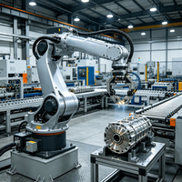 Robot articulé FORTEC KR 340 R3330 pour la manutention de matériaux lourds dans des contextes industriels, nouvelle conception