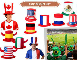 Nouveautés 2026 : Lunettes de football, maillots, casquettes, drapeaux, écharpes, accessoires et fournitures pour supporters de la Coupe du Monde de football - Product Image 5