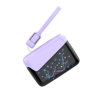 Batterie externe compacte et portable à charge rapide PD22.5W, haute capacité, double cellules 21700, avec fonction Star Light.