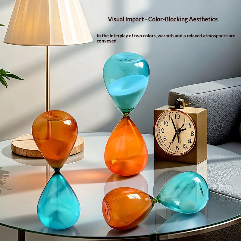 Hot Sale 15 /30/60 Minute Hourglass Sand Timer Elegant Two-Color Hourglass Home Decoration Craft Sandglass