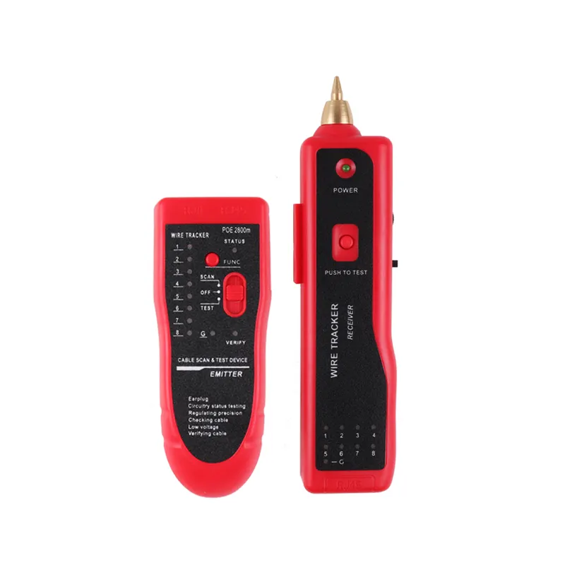 Multi-function network cable finder Cable tester 100 MBIT/s POE anti-burn cable finder