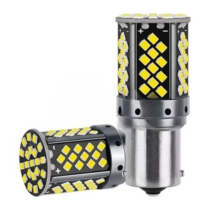 Ampoule LED universelle pour voiture BA15S, éclairage intérieur automobile pour stationnement, marche arrière, clignotant, rétrofit - Product Image 1