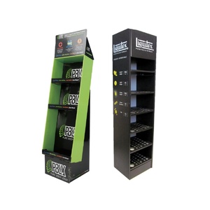 Exhibidor de Cartón para Café y Bebidas, Estante Promocional para Exhibición de Café y Bebidas en Supermercados - Product Image 4