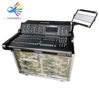 Flight case professionnel personnalisé pour mélangeur M32, avec roues et accessoires, pour transport routier