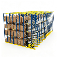 Capacité de charge de 1000 kg à 3000 kg par étagère, étagères réglables, stockage industriel en acier métallique, sans boulons, pour la logistique