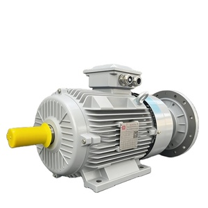 มอเตอร์อุตสาหกรรมอินโนโมติกส์ 3 เฟส AC 22KW 30KW 30HP 50HP 4 โพล มอเตอร์เหนี่ยวนำ B5 พร้อมฝาครอบกันฝน - Product Image 1