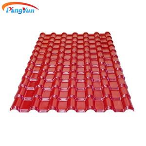 Tuile de toit en PVC espagnole légère, facile à <span class=keywords><strong>nettoyer</strong></span>, imperméable, durable, ignifuge, en résine synthétique ASA UPVC <span class=keywords><strong>pour</strong></span> usage résidentiel - Product Image 6