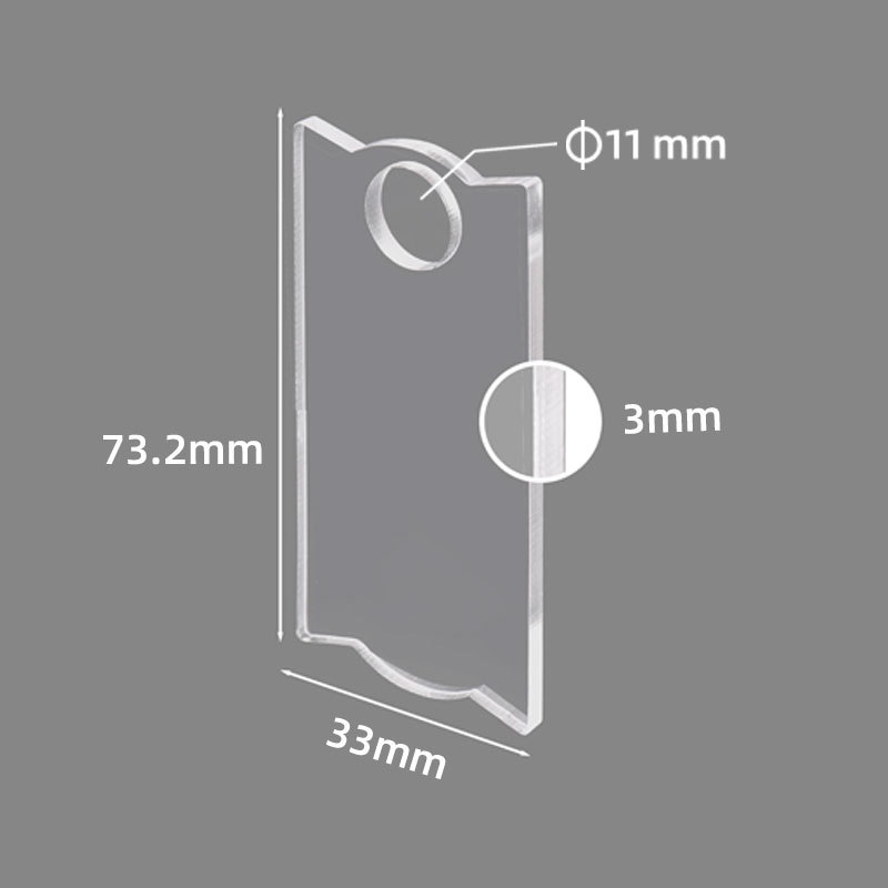 A transparent (30oz)