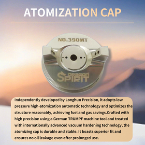 Pistola de Pintura Original German Dragon Soul LH-400, Baixa Pressão, Pistola para Pintar Carros, Pistola de Pintura Automotiva Profissional - Product Image 3