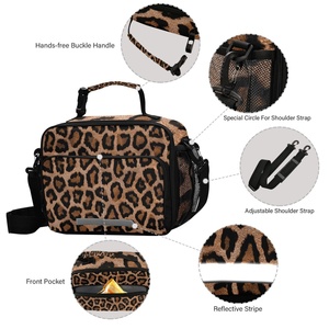 Customs Print Food Delivery Aluminum Foil Thermal Insulated Tote Lunch Bag Insulated Cooler Bag - Product Image 5