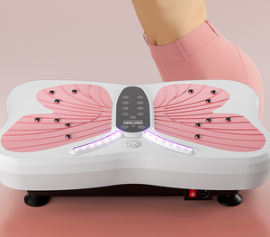 Neue Schmetterlings form Heimgebrauch Ganzkörper-Vibrations platte Maschinen körper Abnehmen Abnehmen Massage Vibrations plattform Übungen - Product Image 2