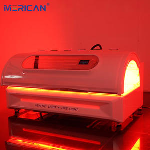 سرير العلاج الضوئي للجسم بالكامل بتقنية التحفيز الضوئي الحيوي مع جهاز العلاج الضوئي بالأشعة تحت الحمراء - Product Image 1