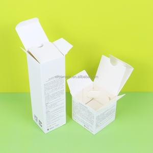 Coffret de produits de beauté personnalisés Crown Win, lotion, huile essentielle, boîte de sérum, emballage de soins de la peau, boîtes en papier à rabat - Product Image 3