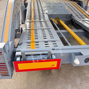 LUYI Semi-remorque porte-voitures à 3 essieux, transport lourd, conteneur de 20 pieds, 40 pieds, véhicule de transport, transport de voitures - Product Image 2