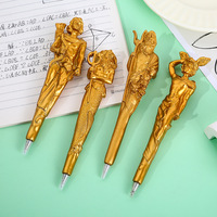 Stylos à bille souvenirs sur le thème des dieux grecs en résine