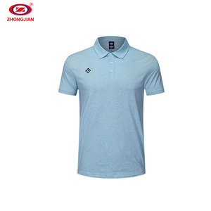 De alta calidad del deporte del Golf de secado rápido transpirable camisa de <span class=keywords><strong>Polo</strong></span> con logotipo personalizado - Product Image 4