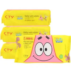 Manufacture New Product Wholesale Water Biodegradable Deep Clean Wholesale Baby Wet Wipes For Kids