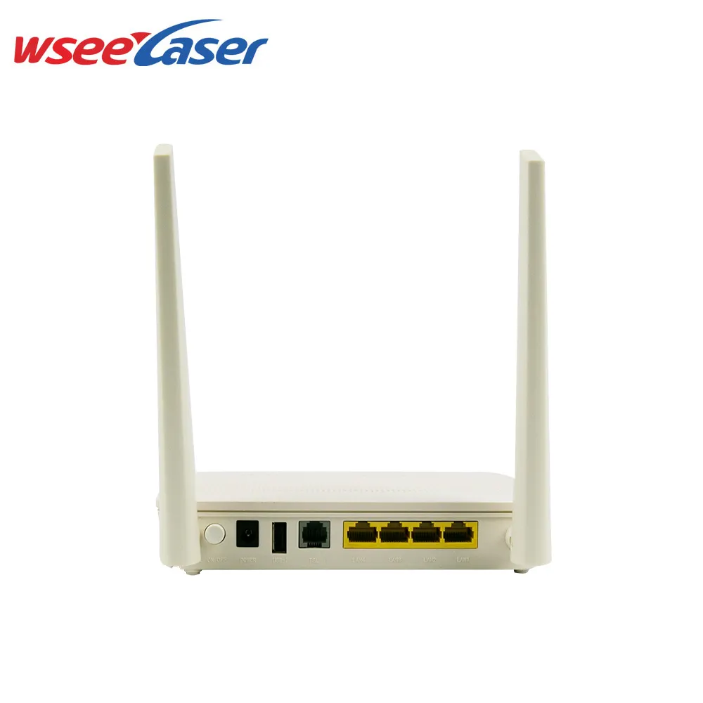 جهاز GPON XPON من FTTH عالي الجودة طراز EG8145V5 بتقنية الجيل الرابع + 2.4 جيجا/5 جيجا واي فاي + خاصية الصوت عن بُعد جهاز XPON ONU