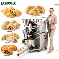 Machine à faire des raviolis 150 1200W, machine automatique pour samosas, empanadas, gyozas, raviolis, machine à samoussa 10000 pièces/h CE