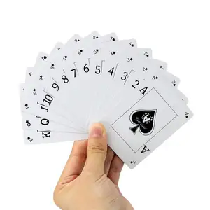 بطاقات لعب مخصصة للعائلة ، بطاقات لعب مزدوجة السطح ، أوراق لعب الكازينو