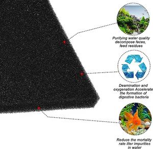 Mousse filtrante à air réticulée en polyéther polyuréthane et charbon <span class=keywords><strong>actif</strong></span> Wanfeng Modern 10-60 PPI pour aquarium - Product Image 2
