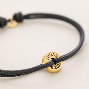 <span class=keywords><strong>Bracelet</strong></span> en corde de voile avec <span class=keywords><strong>gravure</strong></span> personnalisée, breloque en acier inoxydable en forme de donut, cordon unisexe, <span class=keywords><strong>bracelet</strong></span> de surf pour hommes et femmes - Product Image 2