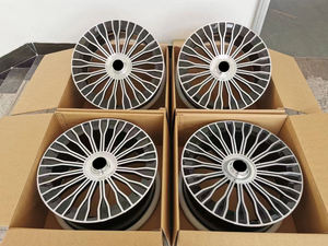 Rines Forjados de Alta Calidad para Automóviles de 19 20 21 22 23 24 Pulgadas, Negros, Compatibles con Maybach Mercedes Benz Gle Clase <span class=keywords><strong>E</strong></span>, Rines 5x120 - Product Image 2