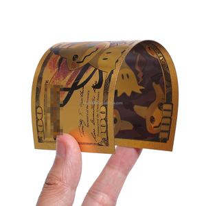Ordine all'ingrosso: Banconota in polimero placcata in lamina d'oro 24k con simpatico Pikachu, ispirata all'anime giapponese - Product Image 4