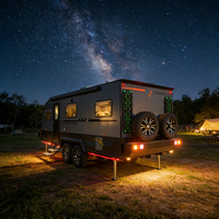 Lit superposé pliable et léger Honlu pour caravane, idéal pour l'aventure en famille, avec panneau solaire et isolation hivernale pour camping-car et VR