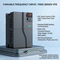 Variateur de fréquence VFD 15KW triphasé 220V, contrôleur de vitesse pour moteur AC industriel