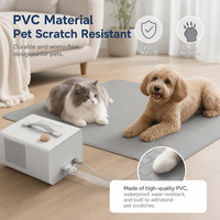 Tapis rafraîchissant électrique pour animaux de compagnie, matelas PTC étanche avec contrôle de température, silencieux, lavable, résistant aux morsures, pour chiens et chats, usage domestique