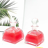 Nouvelle bouteille en verre vide de 150 ml pour diffuseur de parfum à bâtonnets, style moderne et parfumé