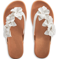 Sandales plates légères à enfiler pour femme, tendance mode, à bout ouvert, pour le printemps et l'été en extérieur, vente en gros
