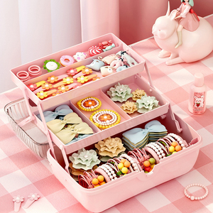 Schattige Bureau <span class=keywords><strong>Organizer</strong></span> <span class=keywords><strong>Kids</strong></span> & Tiener Opslag Haaraccessoires Doos Opbergdoos Kinderen Opbergdoos - Product Image 3