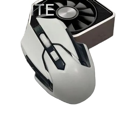 Umila Wired Gaming Mouse-Ergonomic Design with Honeycomb RGB Backlight 4D Tracking 2400DPI 1.5m USB Cable Both-Hand Orientation