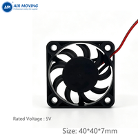 Ventilateur de refroidissement miniature DC AM4007H12S 40*40*7MM 5V 12V à faible bruit, haut débit d'air, étanche, sans balais, avec FG/RD/PWM pour onduleurs
