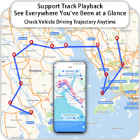 Localizador GPS Wi-Fi sin Cuota de Suscripción, Dispositivo Inteligente Antipérdida con 7 Días de Historial de Ubicación, para Mascotas, Autos, Equipaje, Llaves