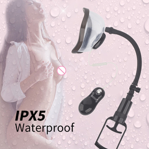 Nuova Vagina pompa per succhiare il capezzolo con potente uovo vibrante a 12 velocità di vibrazione a vuoto pompa per donne masturbazione giocattoli sessuali - Product Image 5