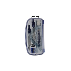 Ensembles mathématiques plastiques scolaires de haute qualité Ensemble de boussoles d'instruments mathématiques - Product Image 1