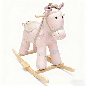 ม้าโยกเด็กจากโรงงานโดยตรง ของเล่นขี่ม้าสำหรับเด็ก เป็นของขวัญสำหรับเด็ก - Product Image 1
