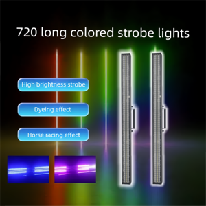Dmx512 720 dài dải <span class=keywords><strong>LED</strong></span> nhấp nháy đèn đầy đủ màu sắc phân đoạn Burst Bar hiệu suất sân khấu đèn nền - Product Image 2