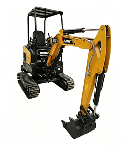Nouvelle mini-excavatrice sur chenilles SANY SY16C de 1,8 tonne, petite pelle avec châssis rétractable, moteur Yanmar, CE Stage V, pour jardin - Product Image 6