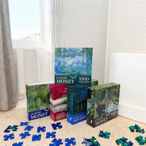 Rompecabezas de Papel, Juego de Ensamblaje DIY, Tema de Pintura Artística, Juguete Educativo, Caja de Regalo para Adultos y Familia - Product Image 4