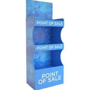 Expositor de Cartón Corrugado Plegable Personalizado, Estilo Moderno, para Vino y Cerveza, Soporte de Exhibición de Alimentos, para Papel Resistente - Product Image 1