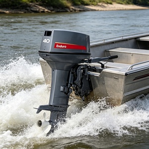 Moteur marin 2 temps pour bateau, fabriqué en Chine, performance fiable, compatible avec le modèle - Product Image 1