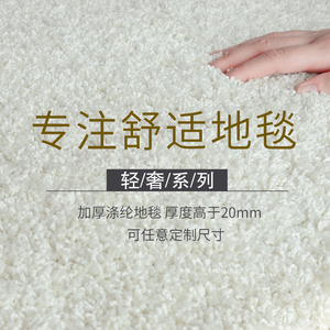 Nhà Máy Giá Dài Cọc Xù Xì Thảm Thảm Tufted Khuỷu Tay Sợi Mềm Cắt Cho Phòng Khách Sạn Trang Trí Tường Tường Thảm - Product Image 2