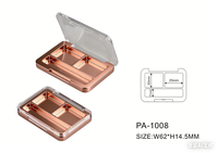 Palette de fard à paupières personnalisée étui à sourcils vide étui d'emballage de cosmétiques en plastique conteneur de fard à paupières oem odm