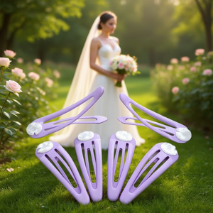 Decorazioni per fermagli per capelli ILAN 5 cm 6 pezzi per copricapo da sposa - Product Image 3