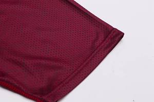 Maillot de cyclisme VTT personnalisable en maille bordeaux de qualité supérieure, séchage rapide, anti-UV, respirant, vêtements de sport pour la montagne et le VTT tout-terrain - Product Image 3
